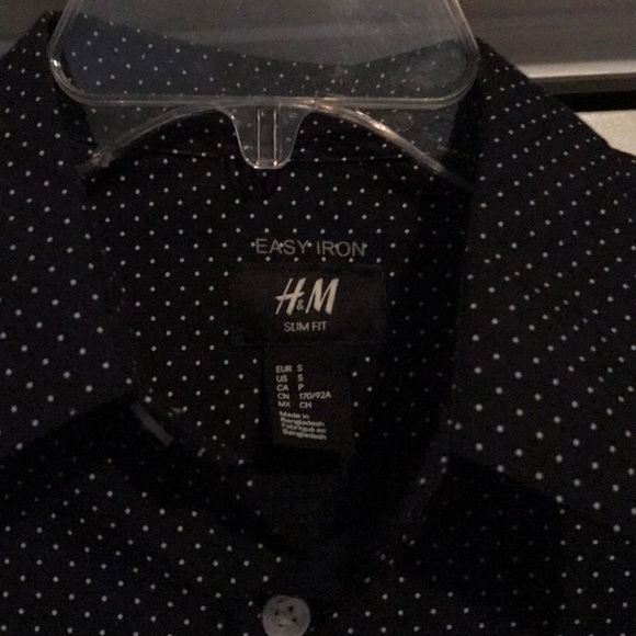 easy iron slim fit h&m